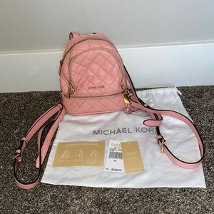 Mini Backpack Baby Pink Michael Kors